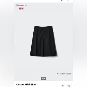 New Uniqlo cotton skirt
